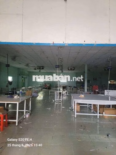xưởng 1.000m² giá 70tr có pccc bà điểm hóc môn