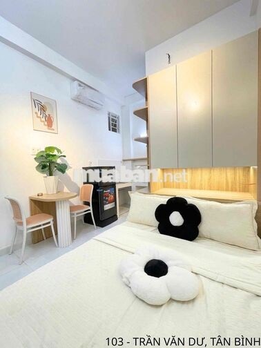STUDIO FULL NỘI THẤT MỚI SIU XINH KHU HOÀNG HOA THÁM - NHÀ GA T3