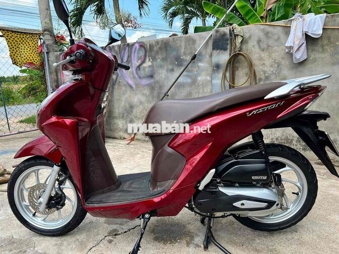 Honda Vision 2022 màu Đỏ bán hoặc giao lưu