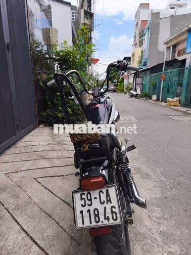 Yamaha Virago 250 Đen, Trắng