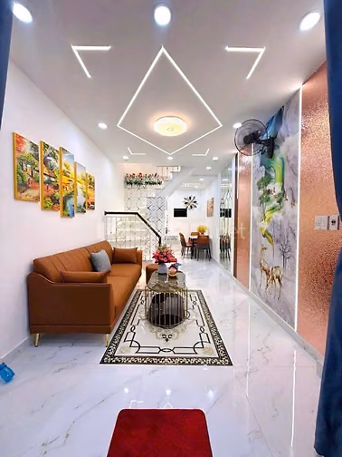 Bán nhà nhỏ xinh mới đẹp. Full Nội Thất. Đường Bùi Quang Là, P12, GV