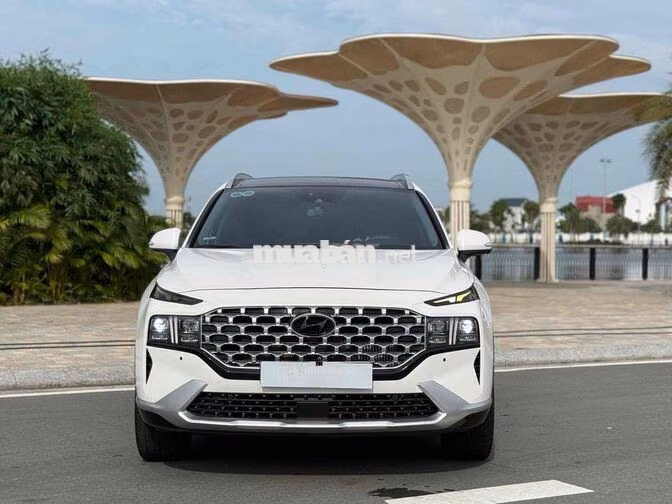 Hyundai Santafe Trắng 2023 Rất Mới