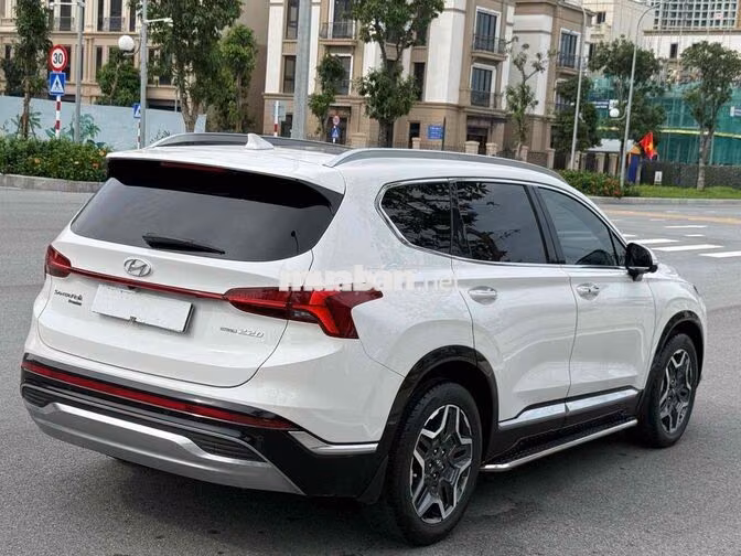 Hyundai Santafe Trắng 2023 Rất Mới