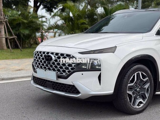 Hyundai Santafe Trắng 2023 Rất Mới