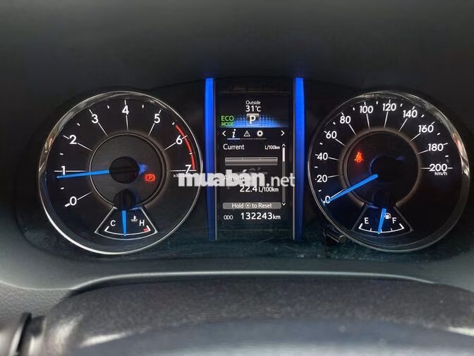 Fortuner 2.7V 2017 - ODO 132.000km - Giá Còn Giảm