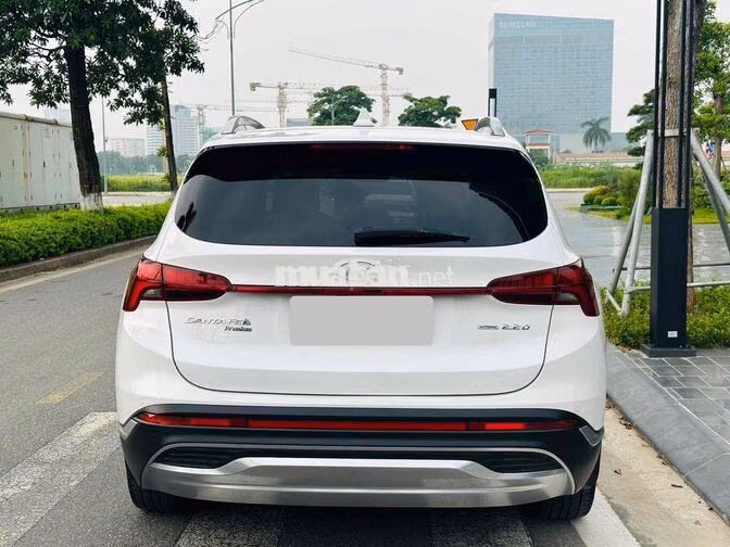Hyundai SantaFe 2.2D HTRAC Trắng 7 chỗ Tự động