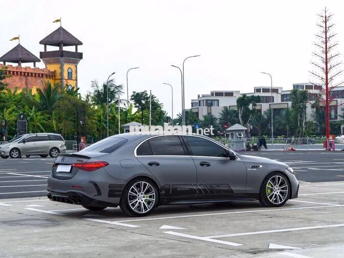 Mercedes C300 AMG 2021 CBU Xám nhám Đức