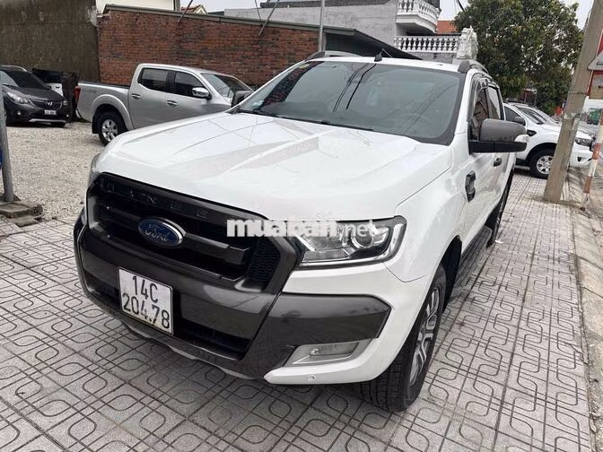 Ford Ranger Wildtrak 3.2 Tự động Dầu 2016 Trắng