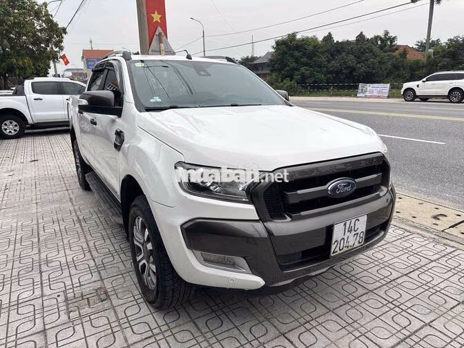 Ford Ranger Wildtrak 3.2 Tự động Dầu 2016 Trắng