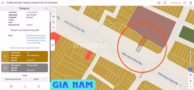 BÁN NHÀ MẶT TIỀN KINH DOANH : 938 CÁCH MẠNG THÁNG 8 - P. 5 - TÂN BÌNH
