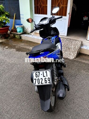 Honda Air Blade 125 FI 2016 Xanh bạc đen