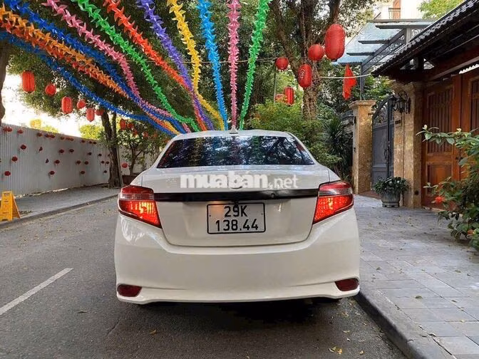 Toyota Vios 2019 Trắng Xăng