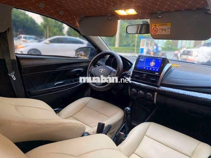 Toyota Vios 2019 Trắng Xăng