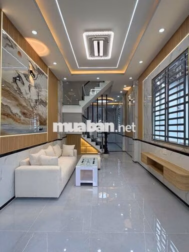 BÁN NHÀ 3 LẦU  - HẺM Ô TÔ - LÂM THỊ HỐ Q12. GIÁ : 4,88 TỶ 