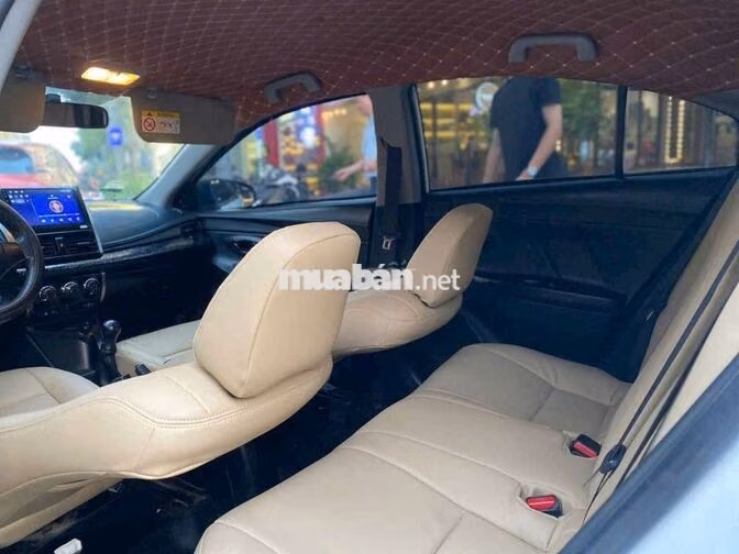 Toyota Vios 2019 Trắng Xăng