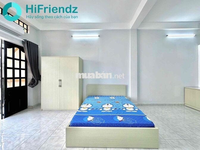 🔥CHO THUÊ CĂN HỘ STUDIO BAN CÔNG FULL NỘI THẤT RỘNG 35M2 NGUYỄN KIỆM