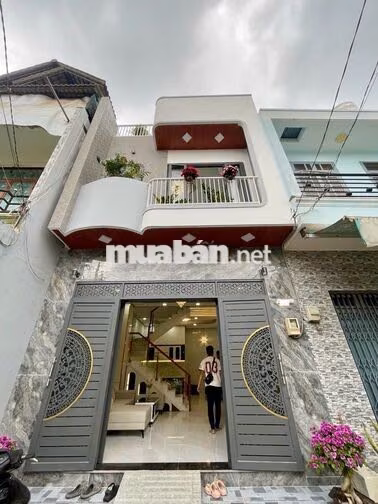 Nhà mới 3 tầng ngang đẹp 5M Khu Tên Lửa Bến Xe Miền Tây