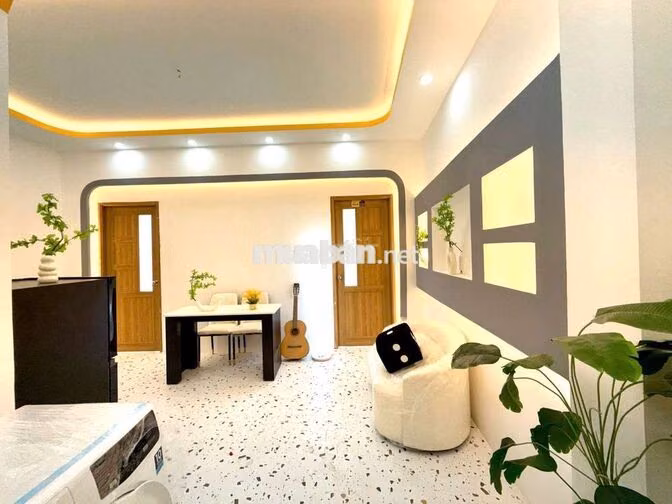 KHU PHAN XÍCH LONG-2PN MỚI XÂY-2WC-BAN CÔNG MỚI XÂY FULL NỘI THẤT-80M2