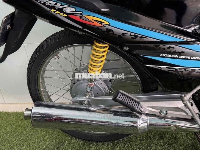 Honda Wave 4 van Xanh