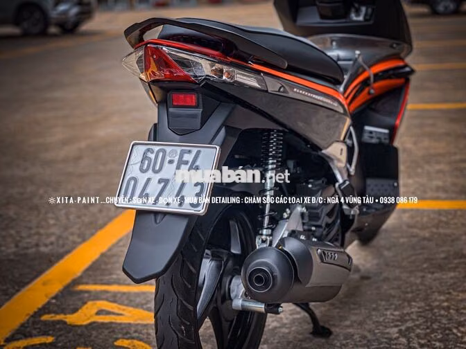 Honda Air Blade Cam Đen Thái Lan