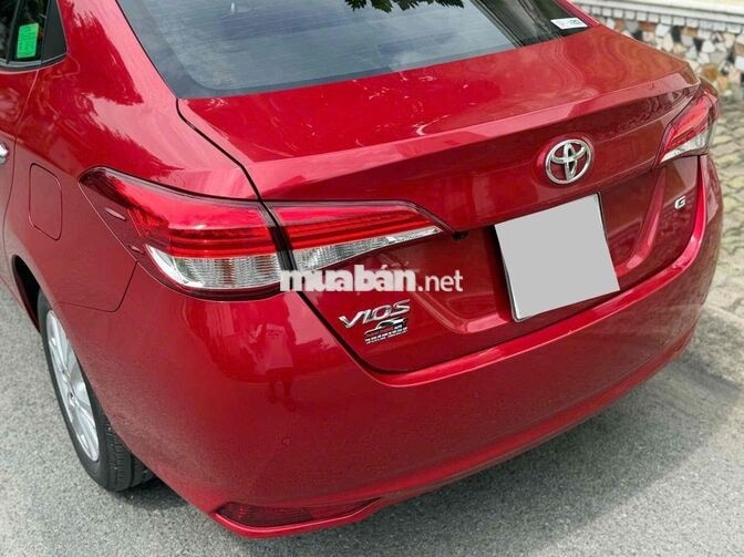 Toyota Vios G 2020 Đỏ 63000 km