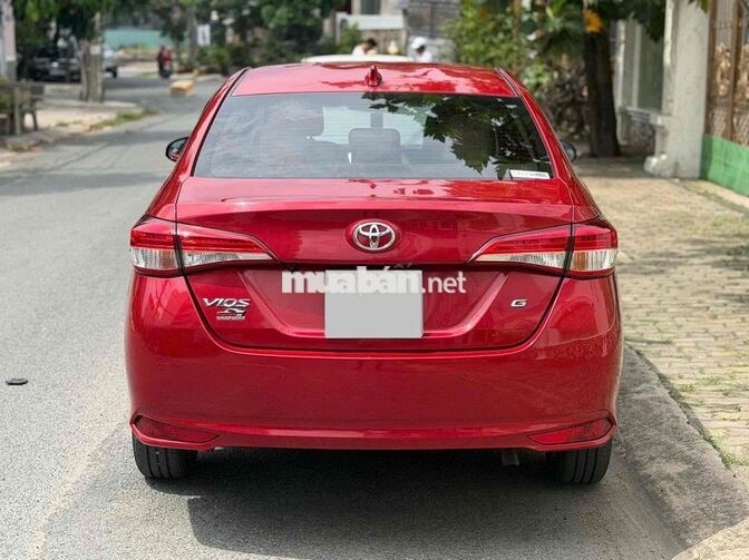 Toyota Vios G 2020 Đỏ 63000 km