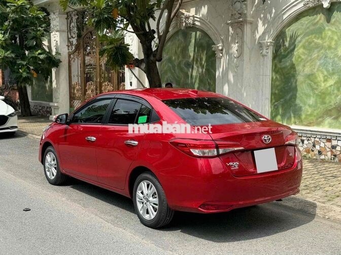 Toyota Vios G 2020 Đỏ 63000 km