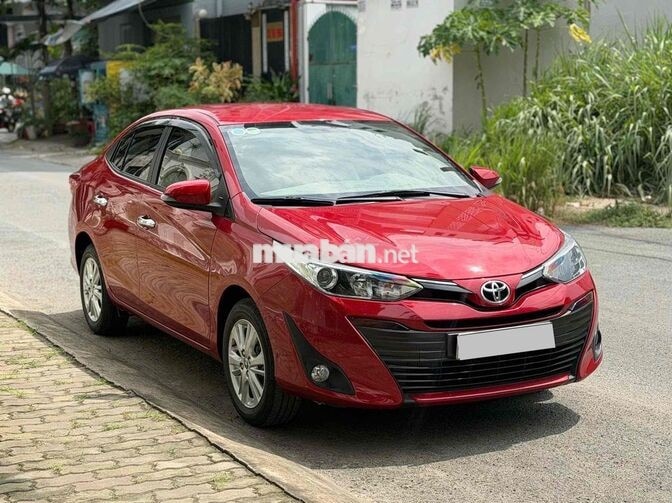 Toyota Vios G 2020 Đỏ 63000 km