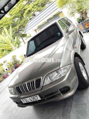 Ssangyong Musso 2004 Vàng cát Số sàn