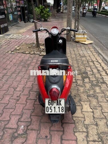 SYM Elite 50cc 2017 Đỏ trắng