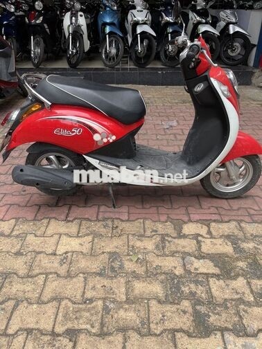 SYM Elite 50cc 2017 Đỏ trắng