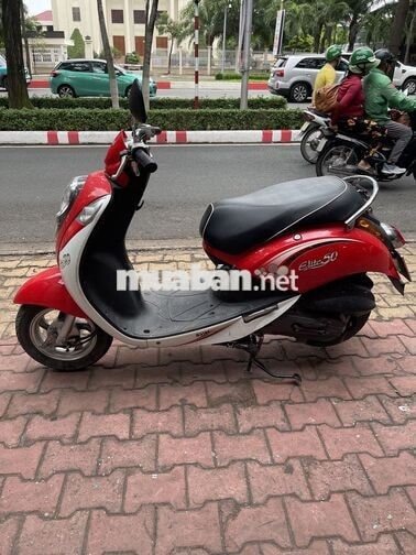 SYM Elite 50cc 2017 Đỏ trắng
