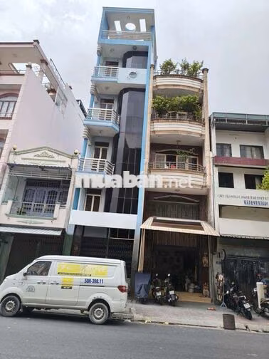 Cho thuê nhà Mặt tiền- 5 tấm- gần Trần Quý, Q 11- 4x15- 6 phòng 4 wc