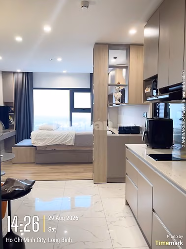 Chủ bán Studio VHGP diện tích lớn, đủ nội thất, view thoáng