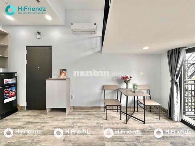 CHO THUÊ PHÒNG DUPLEX CÓ BANCOL MỚI XÂY FREE XE + NHẬN SẠC XE ĐIỆN 🔥