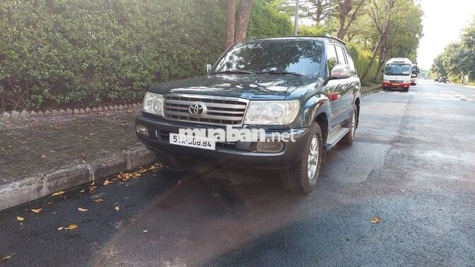Toyota Land Cruiser LC100 2005 Xanh Số tay
