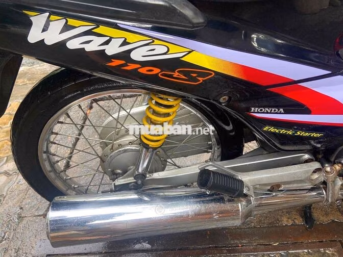 Honda Wave S 2004 Đỏ đen Zin