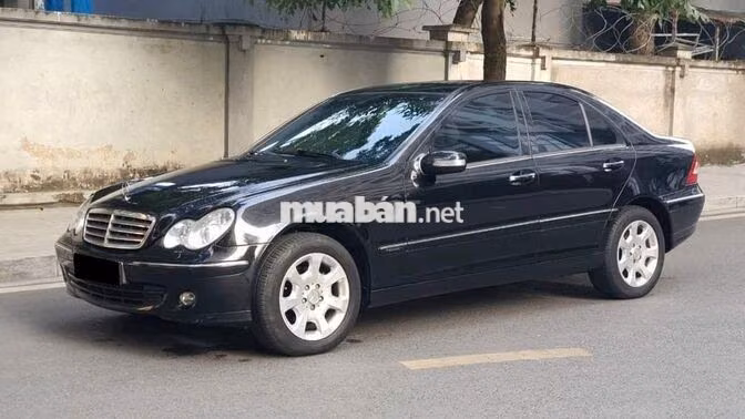 Mercedes C180 2005 Đen 113.000 km