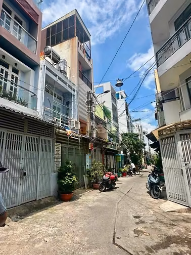 BÁN NHÀ HẺM 4M (XH) LẠC LONG QUÂN, P.3, Q.11, 6,2 TỶ
