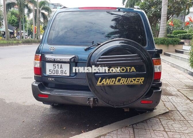 Toyota Land Cruiser LC100 2005 Xanh Số tay