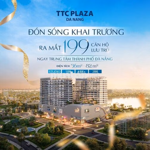 Chỉ 1 bước xuống phố, mở cửa là siêu thị 4 tầng tại TTC Plaza Đà Nẵng!