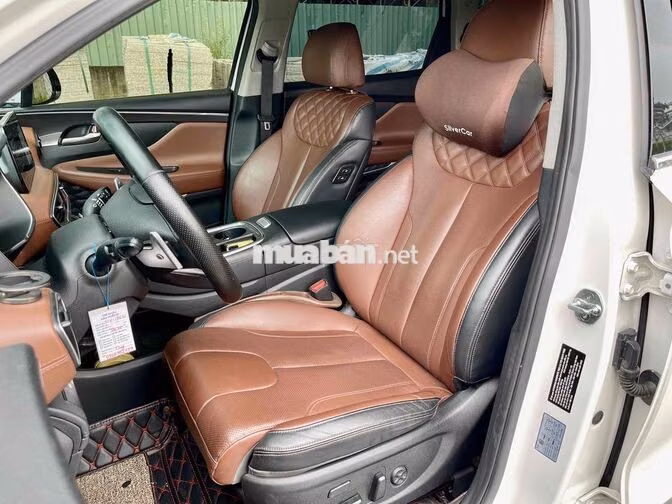 Hyundai SantaFe 2022 2.2D Cao Cấp Trắng 36.000 km