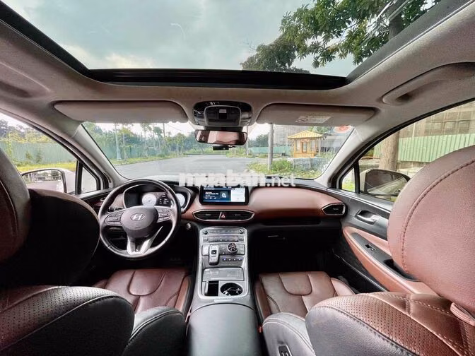 Hyundai SantaFe 2022 2.2D Cao Cấp Trắng 36.000 km