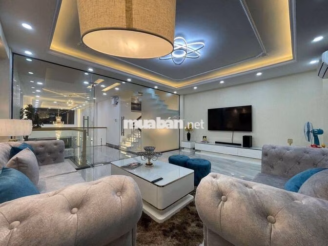 Nhà 1 trệt lửng 3 lầu full nội thất cao cấp đường liên khu 4/5 BHH B