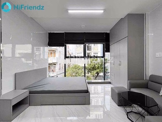 PHÒNG CĂN HỘ DỊCH VỤ VIEW KÍNH SIÊU THOÁNG CHILL MỚI XÂY GẦN TDTU,RMIT