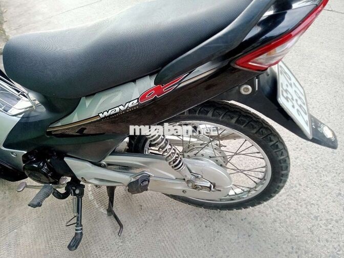 Honda Wave A 2010 Đen, Bạc