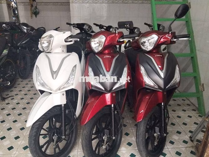 Xe tay ga Kymco Candy Hermosa màu Đỏ