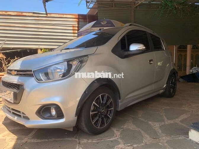 Chevrolet Spark LT 2018 Bạc 25.000km - Siêu Cọp