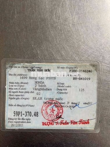 PCX 2011 TP 9 CHỦ CÓ HỖ TRỢ GÓP OĐ CÓ GL ĐỖI XE