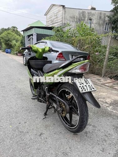 Yamaha Exciter 135 xuống áo 2010 Xanh lá